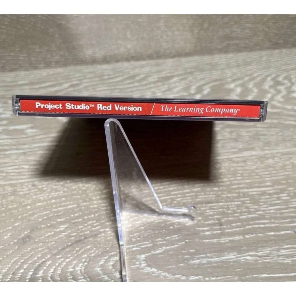 Pokemon Project Studio Red Version PC CD-ROM 1999 The Learning Company Vintage